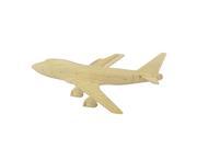 Kids Woodcraft Wooden Wood Airplane Construction Puzzle Toy