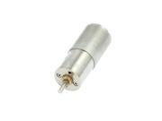 Unique Bargains Electrical Machine 6RPM DC 12V 0.5A 3mm Shaft Geared Motor for Auto Shutter
