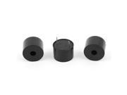 3 x Black 23x16mm Industrial Electronic Continuous Sound Buzzer DC3 24V