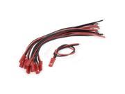 10Pcs 150mm 20AWG Female 2 Terminal JST Battery Connecting Cable Wire