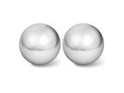 Unique Bargains Unique Bargains 2pcs Metal Chime Massage Balls Hand Finger Strength Exersice Massager