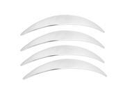 Unique Bargains 4PCS Silver Tone Chrome Plated Plastic Fender Trim Wheel Lips 20.9 Unique Bargains 4PCS Silver Tone Chrome Plated Plastic Fender Trim Wheel Lips 20.9