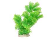 Aquascaping Decorative Aquatic Grass Plant Green Plastic Artificial Cedar Tree