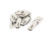 Unique Bargains Case Box Stainless Steel Spring Loaded Toggle Latch Catch Clamp Clip 6pcs