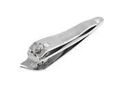 Unique Bargains Toe Fingernail Metal Cutting Clippers Trimmer Cutter Tool Silver Tone