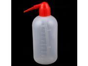 250mL Red Cover Tip Plastic Alcohol Container Tattoo Wash Squeeze Bottle