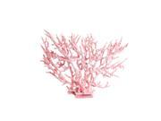 Unique Bargains 2 Pcs Pink Ornament Plastic Water Coral for Aquarium