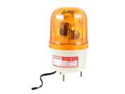 AC 220V 10W Yellow Rotating Flash Light Industrial Signal Warning Lamp Buzzer