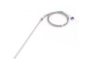 Unique Bargains 20cm Probe K type Sensor High Temperature Thermocouple 2M 6.5Ft Long