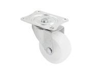 Unique Bargains Single Roller 2 Round Screw Mounting Rotary Swivel Caster for Bakery Cart