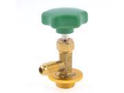 Unique Bargains Green Plastic Handle R134a Refrigerant Can Bottle Opener