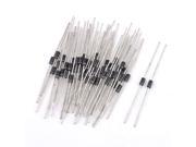 50Pcs Through Hole Schottky Barrier Rectifier Diodes 1A 80V IN5819
