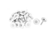 20 Pcs Screw On Type Furniture Glide Leveling Foot 8 x 33mm Thread Size
