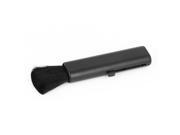 Car Black Synthetic Hair Retractable Air Condition Vents Cleaner Brush