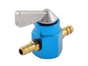 Unique Bargains 4mm Dia Blue Fuel Gas Petcock Valve Switch for Motorcycle