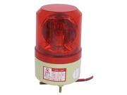 AC 220V Red LED Flash Signal Tower Sound Alarm Light Industrial Warning Lamp