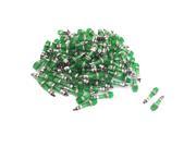 50 Pairs 6.5mm Thread Green Light Signal Indicator Lamp AC 220V