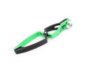 Green Black Aluminum Alloy Cable Clamp Tool for Motorcycle Automobile