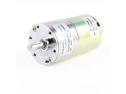 Cylindrical DC 24V 50RPM Speed Reducing Geared Gear Box Motor Replacement