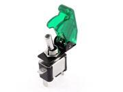 Green Lighted Toggle Switch 12V 20A ON OFF Car Truck Coat ATV Airplane