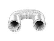 6 Inch x 30 Feet Flexible Aluminum Foil Air Duct Ventilation Pipe Exhaust Hose