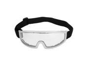 Gray Rim Clear LensSkateboard Ski Racing Goggles Eyewear Eye Protect Glasses