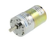DC 24V 0.33A 120RPM 6mm Dia Shaft Speed Reducing Gearbox Motor