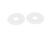 19mm Silicone Gasket 2pcs for 1.5 Tri Clamp Sanitary Pipe Fittings Ferrules