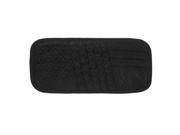 Heart Pattern Black Gray Nylon 9 Pockets CD Sun Visor Holder for Car