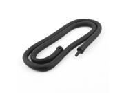 Unique Bargains Fish Tank 29.5 Length Flexible Rubber Hose Air Curtain Bubble Tube Black