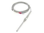 Unique Bargains Termperature Sensors K Type Earth Thermocouple Probe 5mm x 50mm 3 Meters