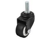 Unique Bargains Office Computer Chairs 3 8 Threaded Stem 1.6 Dia Rubber Swivel Caster Wheel