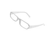 Women Full Rim Plain Eyeglasses Spectacles Eyewear White Rnbcz