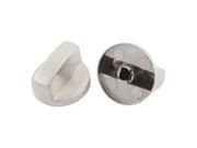 Kitchen Ware Replacement Alloy Gas Stove Oven Range Knob Switch 2 Pcs