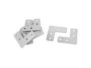 40mmx40mm Right Angle Corner Repair Plates Flat L Shape Bracket Brace 10pcs