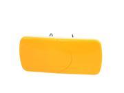 Plastic Orange Car Tissue Box Case Sun Visor Type Napkin Holder