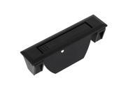 Black Plastic Door Drawer Push Out Concealed Ring Flush Recessed Pull Handle