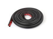 Unique Bargains D type Door Rubber Sealed Seal Strip Wheatherstrip 4 Meter for Car Auto