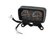 Motorcycle Tachometer Odometer Speedometer Gauge w Bracket