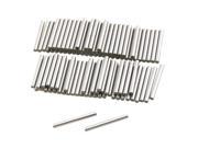 Unique Bargains 100 Pcs 1.8mm x 15.8mm Parallel Dowel Pins Fasten Elements