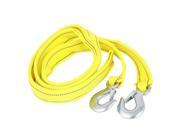 5 Tons Car Truck Breakdown Recovery Tow Strap Yellow 4.5 Meters Long