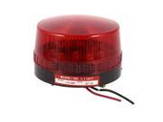 Unique Bargains Industrial LTE 5061 DC 12V Flashing Signal Indicating Warning Lamp Light Red