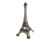 Unique Bargains Metal Paris Eiffel Tower Model Decor 18.5cm High Bronze Tone