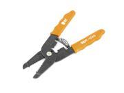Orange Handle Multifunctional Wire Stripping Cutter Crimper Plier
