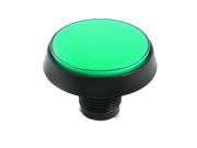 Unique Bargains 24mm Black Green Arcade Micro Switch Push Button for Amusement Machine