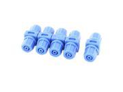 5pcs 2 Way Pneumatic Air Quick Coupler Joint Pipe Connector for 5.4mm OD Hose