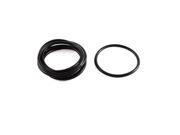 7 Pcs 36mm x 2.5mm Filter Rubber O Ring Seal Black