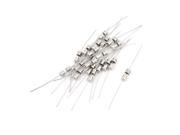 20pcs AC 250V 1.25A 4x11mm Fast blow Acting Axial Lead Glass Fuse Fuses Tube