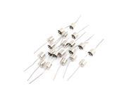 Electrical Fast Blow Axial Leaded Glass Tube Fuses 5 x 20mm 250V 1.6A 10pcs
