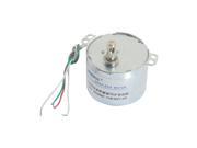 AC 220V 33RPM 50mm Synchronous Electric Gear Box Motor w Capacitor